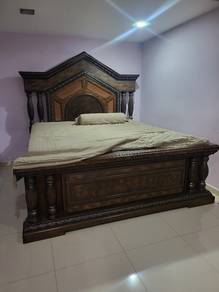 Solid Wood Bed Set Super King.