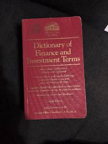 dictionary of finance and investment terms 