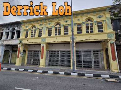 Commercial Shoplot 3 Adjoining Units Jalan Penang Main Road Frontage