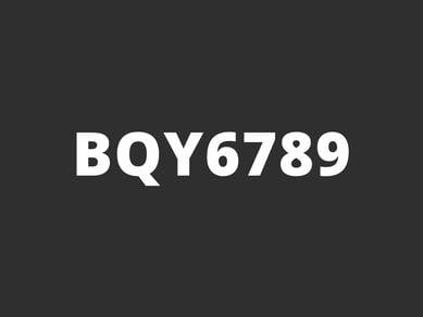 BQY6789