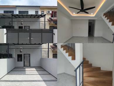 (Full Loan/Renovated) 2 storey Low Cost/ Taman Kota Masai Pasir Gudang