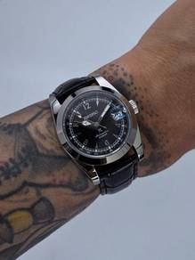 Custom Seiko Mod 36mm Black Alpinist on Sapphire
