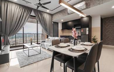 Fully furnished one cochrane service residence 2 bed 2 bath near mrt