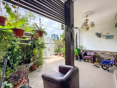 FACING OPEN Taman Wangsa Permai Kepong KL Terrace House