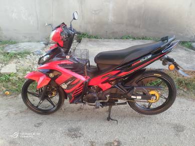 Yamaha 135lc v7 starter cantik enjin ori standard