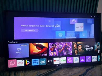 55 inch LG Smart TV Ai ThinQ