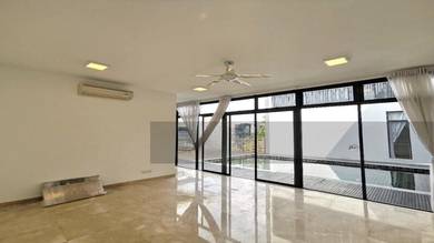 Partially Furnished (2-Storey Villa House) With Pool @ Noble Park