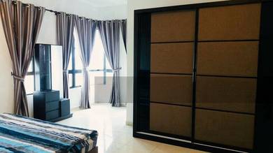 Furnished Unit With 4 Rooms 3 Baths @ Sky Breeze Serviced Apartment