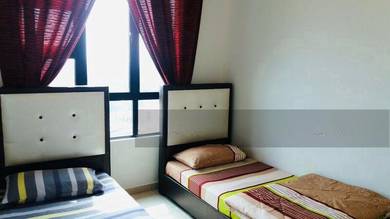 Furnished Unit With 4 Rooms 3 Baths @ Sky Breeze Serviced Apartment