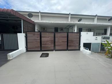 Rumah teres setingkat extended di taman indah klia bebas banjir