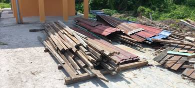 Kayu zink dan ardec terpakai untuk dijual