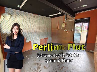 Flat Taman Perling, Perling, freehold, partially furnished