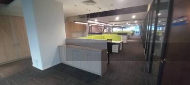 UOA Business Park Office For Rent very big size fully furnished office