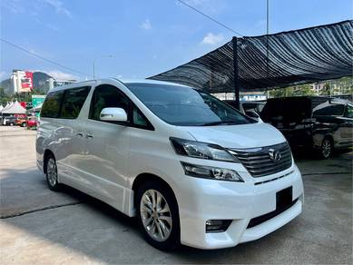CASH&LOAN Toyota VELLFIRE 2.4 Z (A) LOAN 4 TAHUN