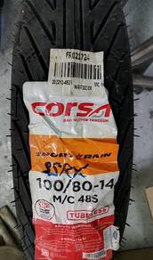 Corsa SR 100/80-14 tubeless tyre