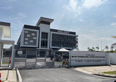 Sepang 1 Acre Detached Factory Warehouse For Rent