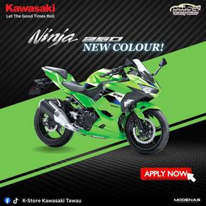 New Colour! Same DNA Kawasaki » Ninja 250 🔥