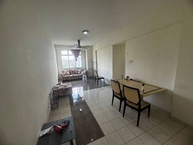 Bukit Indah Indah Court Apartment 3 Bed 2 Bath Partial Furnished Tuas