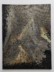 Dark abstract painting 