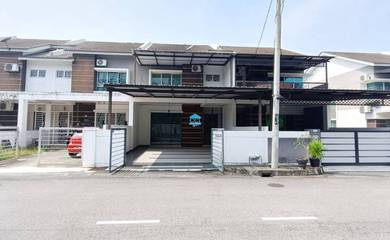 Double Storey Terrace House Open Facing Taman Casa Innova Bertam