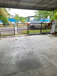 Kulim single storey house for rent end lot unit