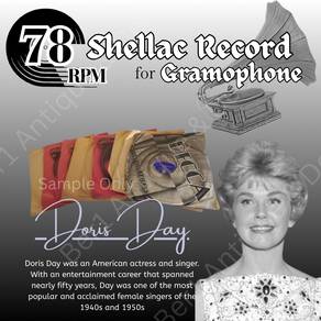 78RPM Shellac Record for Gramophone (Doris Day)