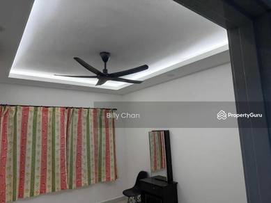 Partial furnished unit with air con and fridge Gated guarded
