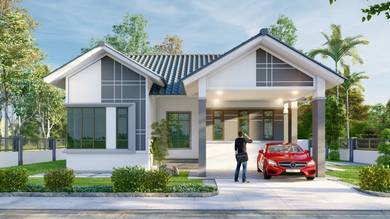 (Gong Gajah,Melawi,Bachok)  2 Unit Banglo Moden Berdekatan Bandar