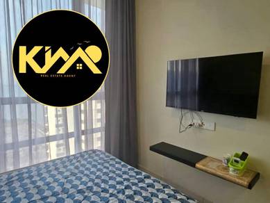 PENANG BAYAN LEPAS QUEENSBAY【QUEENS RESIDENCES】300sf 1CP CLEAN STUDIO