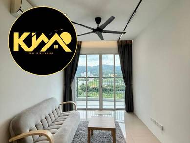 PENANG GELUGOR FULLY RENO FURNISH 【ZEN 6】 1050sf 1CP CITY VIEW BALCONY