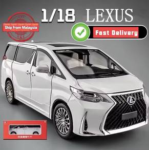 1:18 Scale Lexus LM300 MPV Alloy Model Car