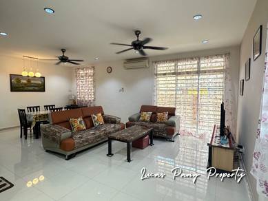 【FULLY FURNISHED】INTAN AREA Taman Mewah Indah-2 Storey Semi-D FOR RENT