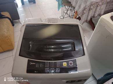 mesin basuh washing machine midea 7.5kg.