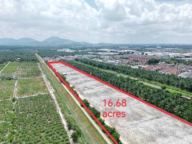 16.68 Acres Freehold Land Nibong Tebal Penang near Jawi Toll Plaza