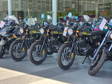 Keeway Cafe Racer 152 ( New & Unreg ) Ready Stock
