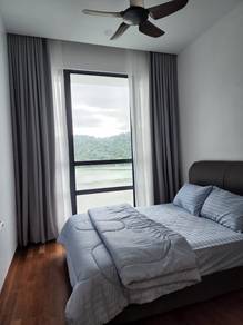Queens Residences Q1 Seaview 1200sf Waterfront Furnished Strategic 2Cp