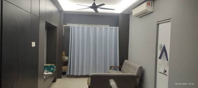 P/FURNISHED & NEAR LRT UNIT AT RESIDENSI RIMBUNAN For rent