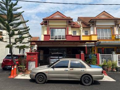 (22x70, End Lot, Gated Guarded)2 Sty Terrace Tmn Mutiara Indah,Puchong