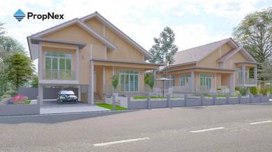 Banglo Split Level Minimalis Design @ Chicha Kubang Kerian LOW DEPO