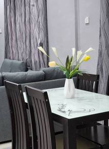(CANTIK DAN FULLY FURNISHED) RuMAH SEMI-D TAMAN SURA PERDANA FOR SALE