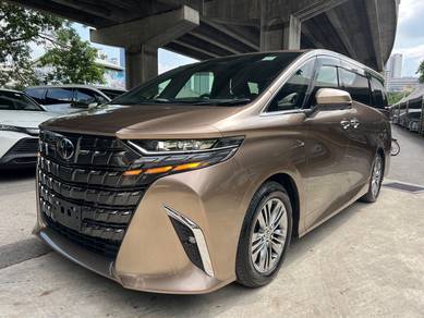 Toyota ALPHARD 2.5 Z Graphite Gold HUD Unreg