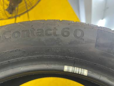 Tayar baru  continental eco 6 235/50/18 tahun 25