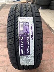 Tayar baru laufenn 215/45/17 tahun 25