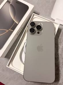 Iphone 16 pro max 256gb natural