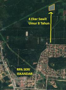 Sawit 4 ekar Seri Iskandar Perak