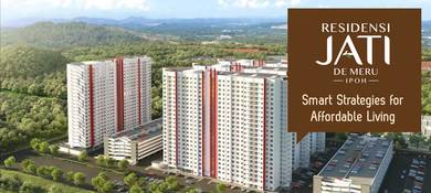 Residensi Jati de Meru Ipoh, FREE (Duti + Lawyer Fee + Maintenance)