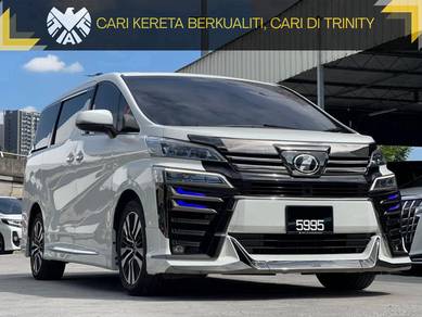 F/S RECORD SUNROOF 2018 Toyota VELLFIRE 2.5 ZG (A)