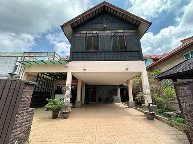 FACING OPEN Double Storey Semi D House USJ 17, Subang Jaya