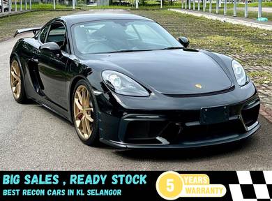 Porsche CAYMAN 718 GT4 4.0 (AT) SPORT EXHUAST