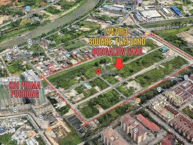 [SQUARE FLAT BUNGALOW LAND] Lrg Seri Aman Mas Taman Mas Sepang Puchong